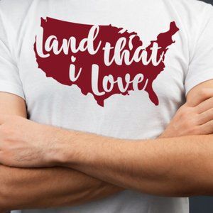 Land That I Love 4th of July T-Shirt Tee
